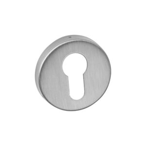 Euro Profile Escutcheon - 52x8mm - Satin Stainless Steel