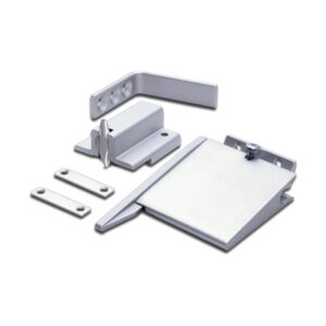 MK2 Fire Door Coordinator - Double Door - Silver