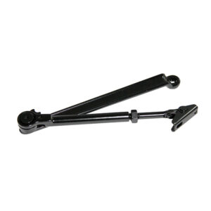 Hold Open Armset - Pull Side Fitting - Black