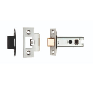 Tubular Mortice Latch - 101mm - Heavy Duty - Satin Stainless Steel