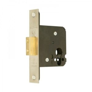 Guardian Euro Profile Deadlock – Satin Stainless Steel