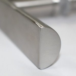 D-Section T-Bar Pull Handles – Back to Back – Solid Bar Grade 316 – SSS