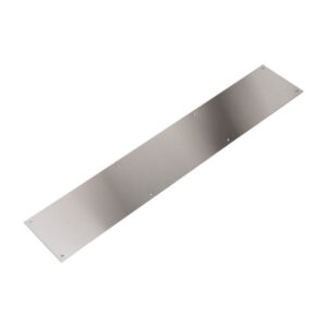 Push Plate – 76mm – Square Corners – Satin Stainless Steel