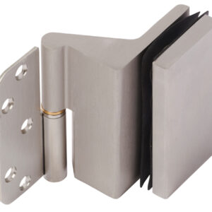 101 Lift Off Hinge for Glass Doors – Stainless Steel Effect