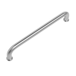 D Shaped Pull Handle - Bolt Through – Satin Stainless Steel
