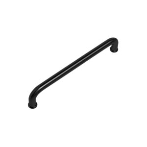 D Pull Handle – Bolt Through - 19mm Dia – Black