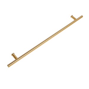Guardsman Pull Handle – Bolt Through - 19mm Dia – Satin Brass