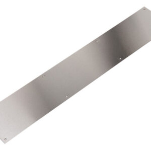 Push Plate – 76mm – Square Corners – Satin Stainless Steel