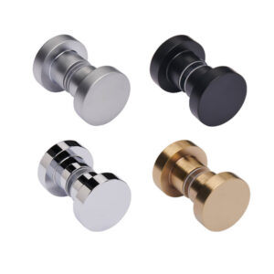 Knobset for Glass Shower Doors – 8-12mm Glass
