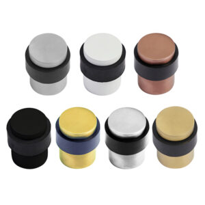 Cylindrical Floor Door Stop with Buffer