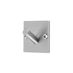 Robe Hooks - Square– Satin Stainless Steel