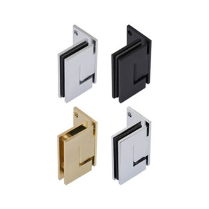 400 Glass/Wall Offset Plate Shower Hinge