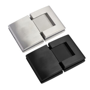 Fortis – Hydraulic Hinge – Hold Open – Glass to Glass – Pair