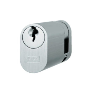 Oval Cylinder – Satin Chrome