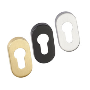 Slimline (Oval Shaped) Euro Profile Escutcheon