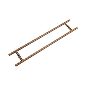 Guardsman Pull Handle – Back to Back - Antique Brass