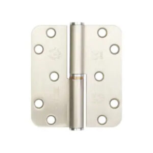 100x89x3mm Grade 13 Lift Off Hinges - Fire Rated - Satin Stainless Steel - Radius (PAIR)
