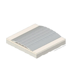 Raven RP115 Threshold Plate - Low Profile for Double Doors - 2000mm