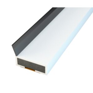 Intumescent Strip Single Flipper - Offset (Edge)